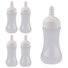 인블룸 다용도 소스통 화이트, 350ml, 5개