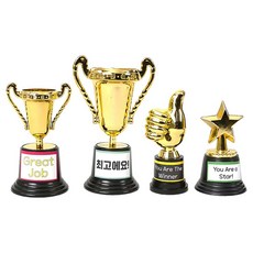 Superssam 迷你金色鼓勵獎盃四件組, Super Teacher 迷你金獎盃