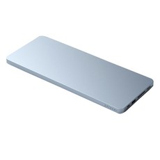 사테치 USB C타입 8 in 1 아이맥 24 SSD 초고속 멀티 허브 ST-UCISDS, 실버, 1개