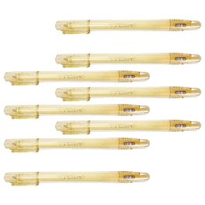 英士ACE 柔色星閃螢光筆 f-740-yl, 沙金, 8支