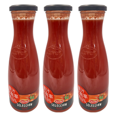 Juver 茱兒 西班牙茱兒蕃茄汁 850ml, 原汁含有率99.6%, 3瓶