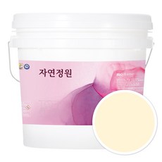 자연정원 결로방지 페인트, 피넛크림, 10kg, 1개