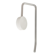 SHIMOYAMA 日系簡約風無痕壁掛式擦手巾架, 1個, 銀色