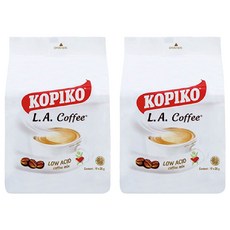 KOPIKO 三合一即溶咖啡 L.A.白咖啡, 25g, 10包, 2袋