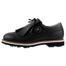 HENRY STUART 女士旋鈕自動鎖扣經典高爾夫球鞋