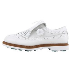 HENRY STUART 女士旋鈕自動鎖扣經典高爾夫球鞋