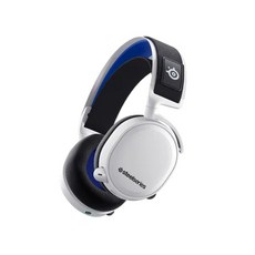 Steelseries 賽睿無線電競耳機麥克風，2.4 GHz無線，30小時續航，Discord雙向降噪麥克風, 白色