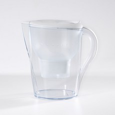 BRITA 白色濾水壺3.5L+濾水篩檢器, Marella XL 白色