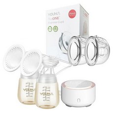 YOUHA 優合 雙邊電動吸乳器 YH-8023 + 免手持真空集乳器, 242882493513730, 1組