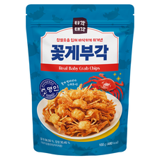 Tigak Taegak 酥脆炸螃蟹, 100g, 1包