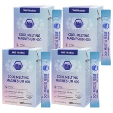 Wisi Healthy 鎂粉隨身包400, 90g, 4盒