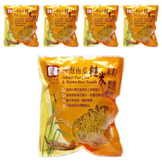 源順食品 沖泡南瓜糙米米粉 味噌風味，嚴選台灣在地契作新鮮糙米，無化學添加無防腐劑, 64g, 5包