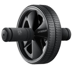 BYZOOM FITNESS 健腹滾輪 在家也能健身, TS-8767B, 黑色