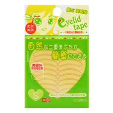 台灣 COSMOS 愛心 美眼貼 S號 30入, 1包, 單色