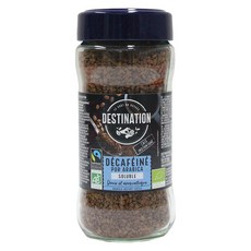 DESTINATION 低咖啡因即溶咖啡粉, 100g, 1入, 1個