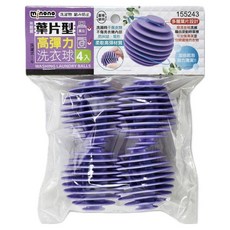 minono 米諾諾 彈力洗衣球 155243 5.5cm 4個, 1包