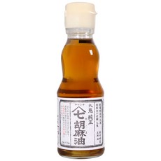 九鬼 純正山七胡麻油 嚴選芝麻焙炒壓榨 麻油醇厚 香氣溫和 適合和食、天婦羅、炸物, 170g, 1瓶