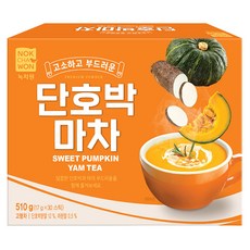 NOKCHAWON 綠茶園 甜南瓜山藥沖泡飲, 17g, 30條, 1盒