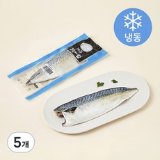 제주어부 제주 고등어살 필렛 (냉동), 190g(왕특대), 5개