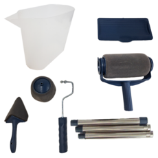 免沾手填充式滾筒油漆刷 Set 六件套, S3505D, 1組, 680g