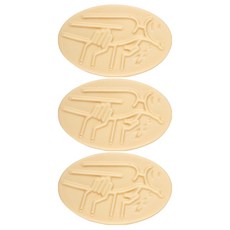 러쉬 슬립 마사지 바, 75g, 3개