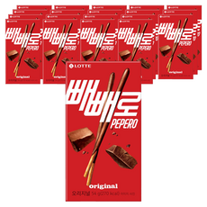 PEPERO 巧克力, 54g, 25個