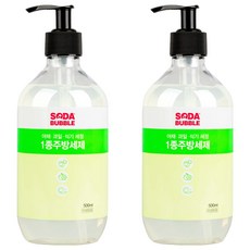 蘇打泡泡廚房清潔劑, 500ml, 2個