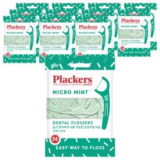 plackers 派樂絲 微細薄荷牙線, 8cm, 36入, 12個