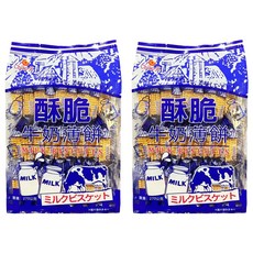 Chiao-E 巧益 酥脆牛奶薄餅, 270g, 2袋