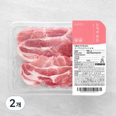 돈마루 한돈 목심 보쌈 수육용 (냉장), 500g, 2개