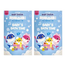 BABY SHARK 鯊魚寶寶 寶寶貼貼畫洗澡篇 內附BABY SHARK可愛貼紙, 小天下