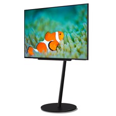 월 이동식 TV 스탠드 세븐 스탠드 로우, 1개, WLTVL4119(블랙)