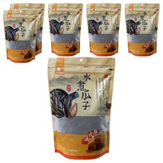 老姥 水煮瓜子, 法式焦糖風味, 低溫烘製, 360g, 6包