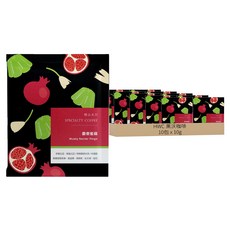 HWC 黑沃咖啡 麝香蜜蘋濾掛式咖啡包 享受獨特麝香蜜蘋果風味, 10g, 10包, 1盒