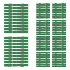 Uniart 1000 木夾 中 (3.5cm) 18入, 綠色, 10入