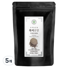 성보식품 흑미분말 국내산, 200g, 5개