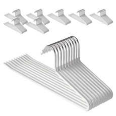 코멧 홈 논슬립 바지걸이, 화이트, 80개