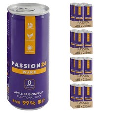 PASSION 24 果力醒 元氣機能果汁飲, 16個, 235ml