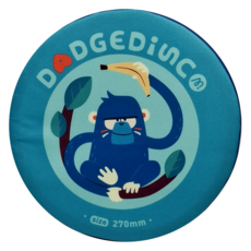 mideer 軟布安全躲避飛盤 元氣猩猩 直徑27cm 戶外休閒玩具, 1個