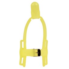 AGAFURA 寶寶防吃手拇指套 食指和中指專用, 黃色, 1個