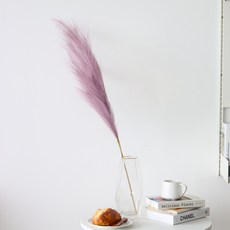 Haru Gonggan 人造潘帕斯蘆葦 人造花 120cm, 紫色