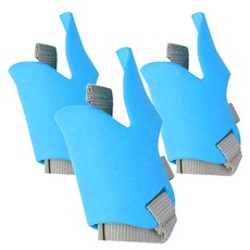 Block Mart 矽膠狗狗鴨嘴造型嘴套 S, 藍色, 3個