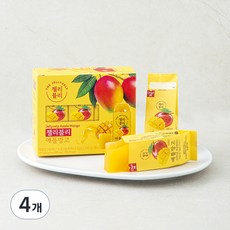 쉐프엠 젤리블리 애플망고, 60g, 4개, 6개입