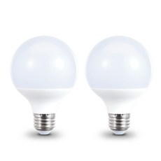 cityo LED PC球型燈泡 10W, 黃光, 2入