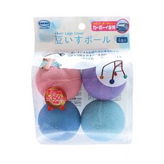 CAR-BOY 新兒童椅圓形腳套 防刮靜音 傢俱腳套, 混色, 4入, 1包, 6.5cm