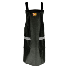 熊圓 二口圍裙, 顏色隨機, 1件