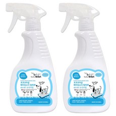 코코브라운 애완동물용 베이킹소다 탈취제 베이비파우더향, 550ml, 2개