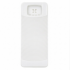 抗菌波浪洗衣板 洗濯版 51 x 21 x 3cm, 白色, 1個