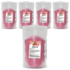 棉花糖機專用糖粉 草莓味, 1kg, 5包