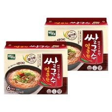백제 얼큰한맛 쌀국수, 90g, 12개
